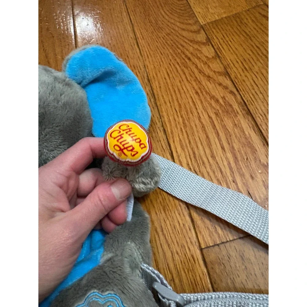 Chupa‎ Chups Elephant Plush Backpack Bag Purse Toddler Child Fun Novelty